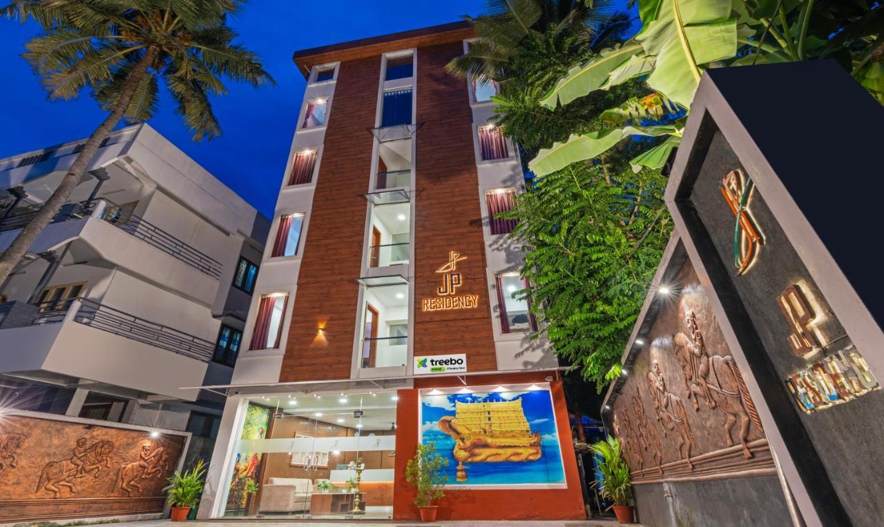 Treebo Jp Residency Hotel Thiruvananthapuram Exterior foto